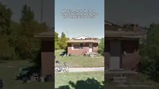 A good form of the house #googlemaps #abandoned #home #renovation #thenandnow #detroit