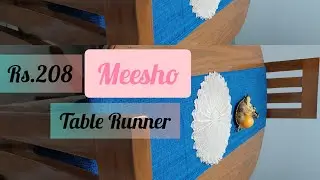 Table Mat | Meesho product | review | PlaceMats | Table Runner for Dining Table | affordable price