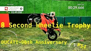 DUCATI-90th Anniversary: PS4 - 8  Second Wheelie Trophy Chap. Game Released 09-06-2016