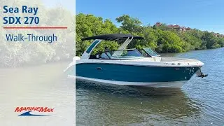 Потрясающий обзор Sea Ray SDX 270 | Уже в продаже на MarineMax Clearwater