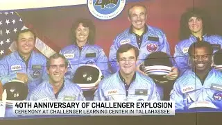&lsquo;All of those folks were superhuman beings&rsquo;: Challenger crew honored in Tallahassee
