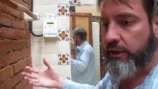 Testing the use of the blender on a small solar panel system.