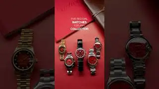 5 Awesome Watches with Red Dials: Rolex, Cartier, Omega, Zenith, & Tag Heuer l SwissWatchExpo