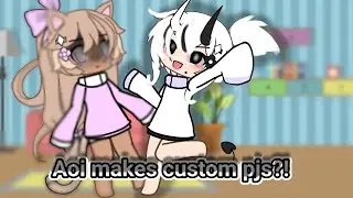 Aoi designs custom pjs. 