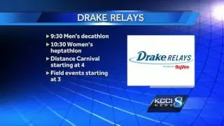 Drake Relays events continue