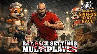🔴[LIVE] 🧟 The Great Spiffo Rat Race settings on B42.13.1 Multiplayer server