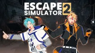 ✨ SHINY SPICY 🔥 ALL BRAWN AND NO BRAIN w/ @AxelSyrios 【🔑 Escape Simulator 2 🔑】
