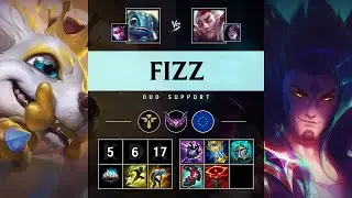 Fizz Support vs Rakan - EUW Master Patch 25.17
