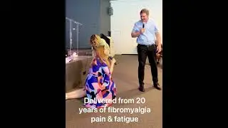 Delivered from 20 years of fibromyalgia pain and fatigue by Jesus - Julie Mellor Prayer