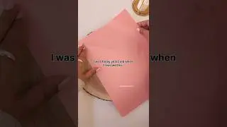 Fold this cute bow with me 💝🎀#paper #handmade #tutorial #papercraft #bow