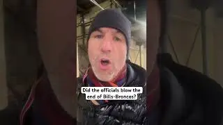 Did The Officials INFLUENCE The End Of The Bills-Broncos Game?