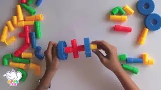 Fun Pipe Building Blox - 2 Wheel Toy