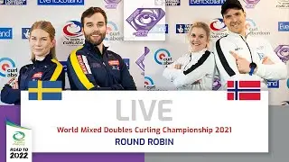 Sweden v Norway Semi-final One - World Mixed Doubles Curling Championship 2021