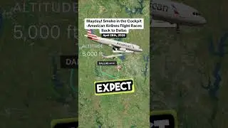 mayday mayday call emergency | American airlines flight 2332 #airplane #aviation #aviation