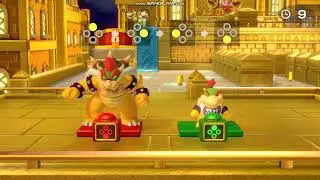 Super Mario Party - Dueling Glove #2 - Bowser vs Bowser Jr (HD)