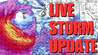 LIVE Washington Weather Update - Atmospheric River - Windstorm