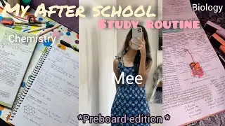 After school routine*as a CBSE 10th grader*|Day 1 of 7 days challenge | class 10th study vlog 🧿