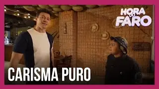 Paulinho do Triângulo viaja a São Paulo para gravar comercial e ganha surpresa do Hora do Faro
