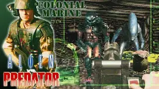 Alien Vs. Predator HD (Atari Jaguar) - Colonial Marine Longplay