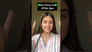 ✅Best primers for all skin types✅ #youtubeshorts #viralshort #shortvideo #makeup #primer #shorts