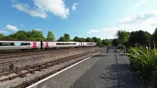 TRAINS IN DEVON UK.(4K)