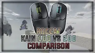 Roccat Kain 100 Aimo VS 200 Aimo | BEST DRAG CLICK MOUSE?