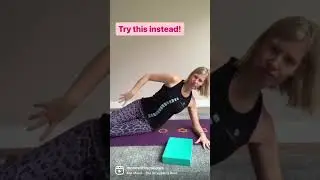 Super easy but effective side plank for scoliosis