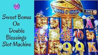 Sweet Bonus On Double Blessing Slot Machine - Ms.Kitty Slot Channel