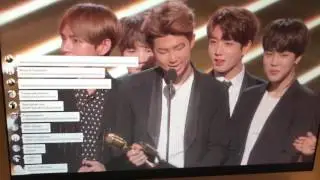 BTS (방탄소년단) WIN THE BBMAs TOP SOCIAL ARTIST!!!! (Acceptance Speech)