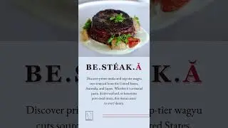 BE.STEAK.A ✨🍽️