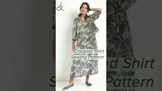 Sundress and Cropped Shirt Sewing Patterns #sewingpatterns #sewing