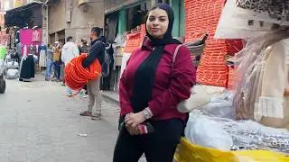 تفاصيل الحياة في أقدم سوق شعبي في مصر | جولة سير على الأقدام