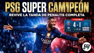 🔥 AS&Iacute; NARRAMOS la TANDA de PENALES que CORON&Oacute; al PSG ante OLYMPIQUE MARSELLA en la SUPERCOPA 🏆