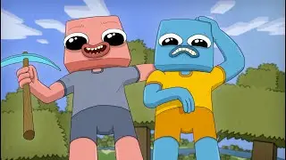 Pro VS Débutant : Minecraft Cartoon