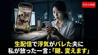 配信事故で夫の浮気が全露呈。私が放った「伝説の7文字」