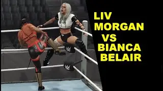 WWE 2K23 Liv Morgan vs Bianca Belair - Quiet Championship Match