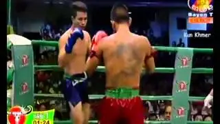 Khmer Boxing, Vong Noy VS Thai, Bayon Boxing 24 September 2015