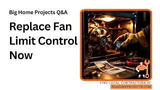 Fan limit control replacement step by step with torque specs