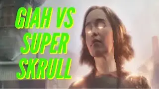 Super Skrull VS Giah - Secret Invasion Marvel