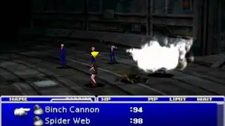 FFVII Hard Mod - Level 7 Tifa & Level 8 Cloud vs. The Turks in Midgar