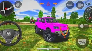 ​🩷 UNIQUE MODIFIED DEFENDER: गुलाबी रंग का भौकाल 🚙 | Indian Car Simulator 3D New Update