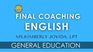 LCTC | FINAL COACHING FOR LET SEPTEMBER 2023 General Education