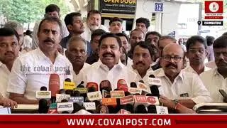 EPS slams DMK for double standards, questions CM&rsquo;s meeting with Modi amid crisis