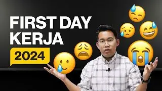 First Day Masuk Kerja Untuk GENZ 2024 | First Day Of Work 2024