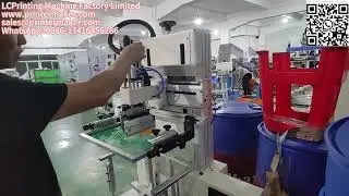 How to use the plastic crate silk screen printing machine