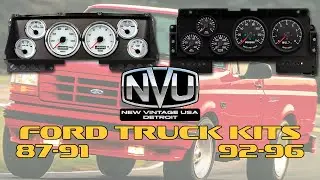 OBS FORD TRUCK GAUGE KITS FROM NEW VINTAGE USA