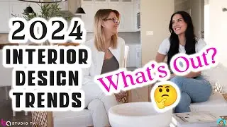 2024 INTERIOR DESIGN TREND PREDICTIONS | + WHAT'S OUT?? | BA Studio TV