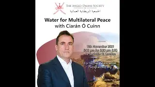 Water and Multilateral Peace with Ciar&aacute;n &Oacute; Cuinn