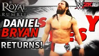 Daniel Bryan returns at Royal Rumble 2016 (WWE 2K16 Storyline Video)
