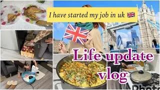 I Have Started New Job In Uk 🇬🇧 | Life update and busy routine with family 